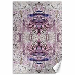 Amethyst Repeats Iv Canvas 24  X 36  by kaleidomarblingart