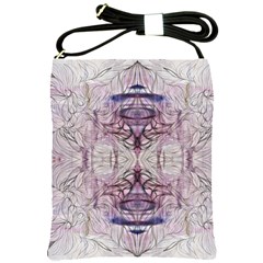 Amethyst Repeats Iv Shoulder Sling Bag by kaleidomarblingart