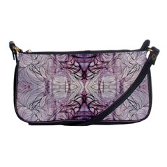 Amethyst Repeats Iv Shoulder Clutch Bag by kaleidomarblingart