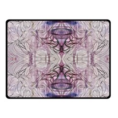 Amethyst Repeats Iv Fleece Blanket (small) by kaleidomarblingart