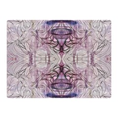 Amethyst Repeats Iv Double Sided Flano Blanket (mini)  by kaleidomarblingart