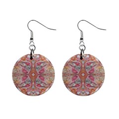 Summer Patterns Mini Button Earrings