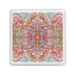 Summer Patterns Memory Card Reader (square) by kaleidomarblingart