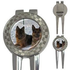 2 German Shepherds 3-in-1 Golf Divots by SomethingForEveryone