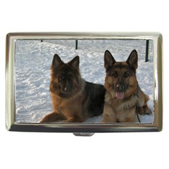 2 German Shepherds Cigarette Money Case by SomethingForEveryone