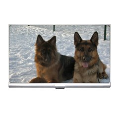 2 German Shepherds Business Card Holder by SomethingForEveryone