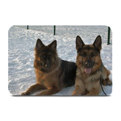 2 German Shepherds Plate Mats by SomethingForEveryone