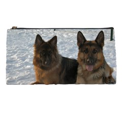 2 German Shepherds Pencil Case by SomethingForEveryone