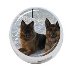 2 German Shepherds 4-port Usb Hub (one Side) by SomethingForEveryone