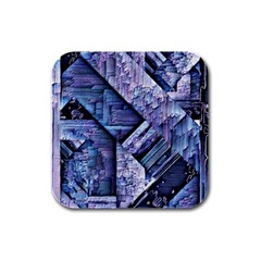 Different Volumes Rubber Square Coaster (4 Pack)  by MRNStudios