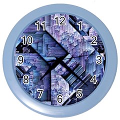 Different Volumes Color Wall Clock by MRNStudios