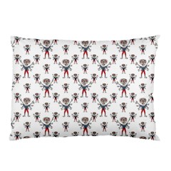 Sketchy Style Scarecrow Drawing Motif Pattern Pillow Case (two Sides) by dflcprintsclothing