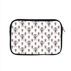 Sketchy Style Scarecrow Drawing Motif Pattern Apple Macbook Pro 15  Zipper Case