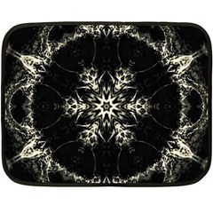 Bnw Mandala Fleece Blanket (Mini)