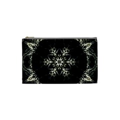 Bnw Mandala Cosmetic Bag (small) by MRNStudios