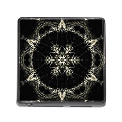 Bnw Mandala Memory Card Reader (square 5 Slot) by MRNStudios