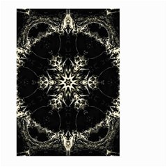 Bnw Mandala Large Garden Flag (two Sides) by MRNStudios