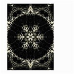 Bnw Mandala Large Garden Flag (Two Sides) Front