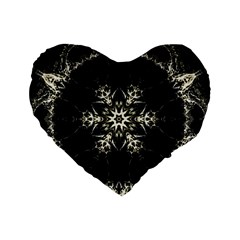 Bnw Mandala Standard 16  Premium Heart Shape Cushions