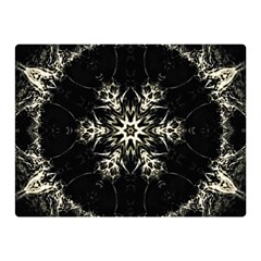 Bnw Mandala Double Sided Flano Blanket (mini)  by MRNStudios