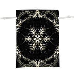 Bnw Mandala  Lightweight Drawstring Pouch (XL)