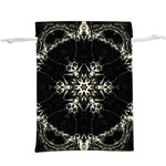 Bnw Mandala  Lightweight Drawstring Pouch (XL) Front