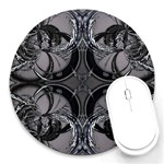 Lunar Phases Round Mousepads Front