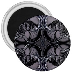 Lunar Phases 3  Magnets by MRNStudios