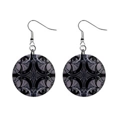 Lunar Phases Mini Button Earrings by MRNStudios