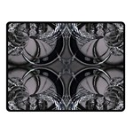 Lunar Phases Fleece Blanket (Small) 50 x40  Blanket Front