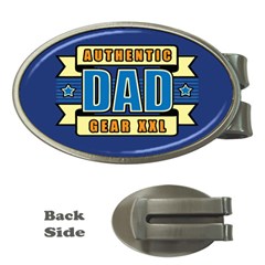 Authentic Dad Gear Money Clip (oval) by greendevildesigns