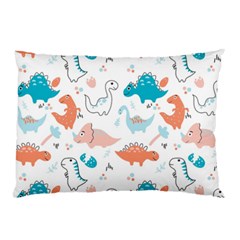 Funny Dinosaurs Kids Pillow Case (two Sides) by SychEva