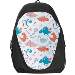 Funny Dinosaurs Kids Backpack Bag by SychEva