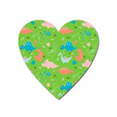 Funny Dinosaur Heart Magnet by SychEva