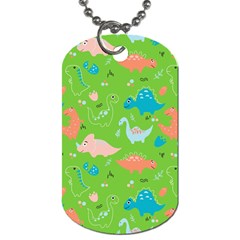 Funny Dinosaur Dog Tag (two Sides) by SychEva