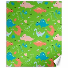 Funny Dinosaur Canvas 8  X 10  by SychEva