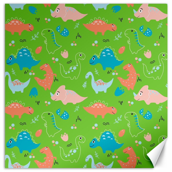 Funny Dinosaur Canvas 20  x 20 