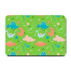 Funny Dinosaur Small Doormat  by SychEva