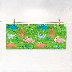 Funny Dinosaur Hand Towel by SychEva