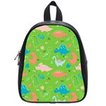 Funny Dinosaur School Bag (Small) Front