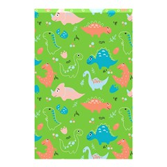 Funny Dinosaur Shower Curtain 48  X 72  (small)  by SychEva