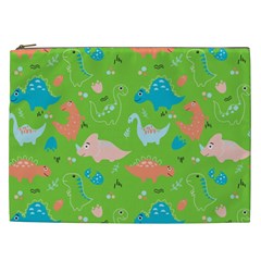 Funny Dinosaur Cosmetic Bag (xxl) by SychEva