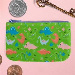 Funny Dinosaur Large Coin Purse by SychEva