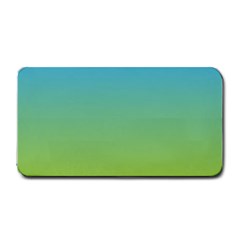 Gradient Blue Green Medium Bar Mats by ddcreations