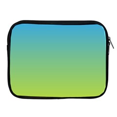 Gradient Blue Green Apple Ipad 2/3/4 Zipper Cases by ddcreations