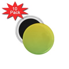 Gradient Yellow Green 1 75  Magnets (10 Pack)  by ddcreations