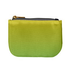 Gradient Yellow Green Mini Coin Purse by ddcreations