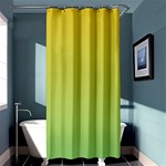 gradient yellow green Shower Curtain 36  x 72  (Stall)  Curtain(36 X72 ) - 33.26 x66.24  Curtain(36 X72 )