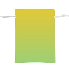 Gradient Yellow Green  Lightweight Drawstring Pouch (xl) by ddcreations