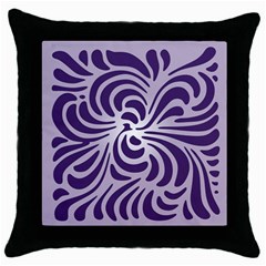 Designer Series Tpc4 Black Throw Pillow Case